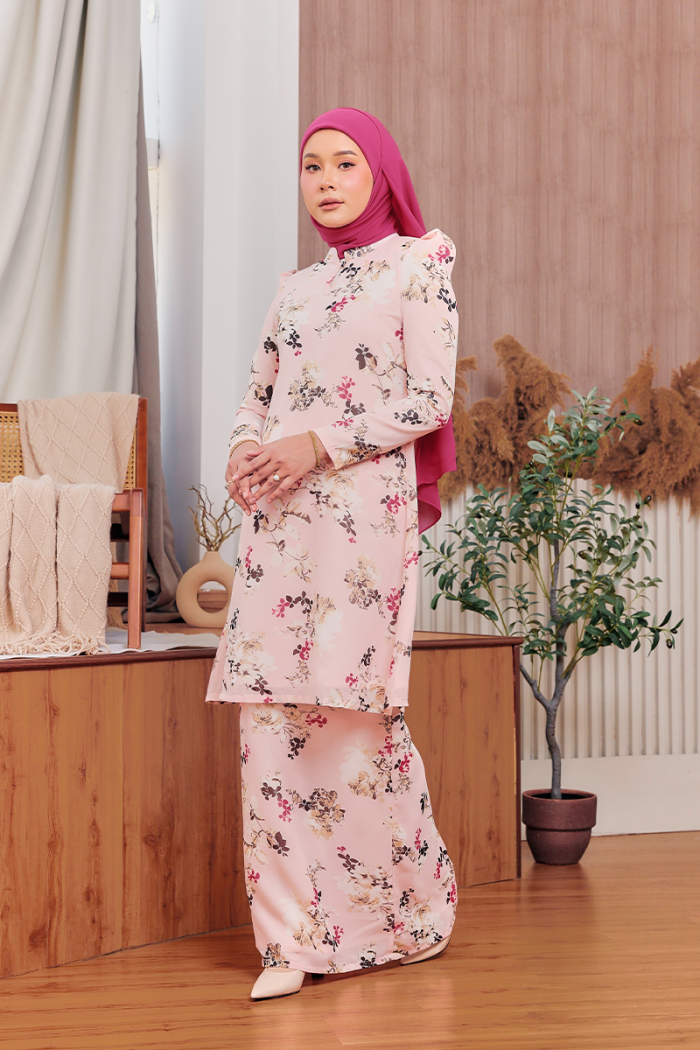 KURUNG FLORENCE - HEATHER IN SOFT PINK