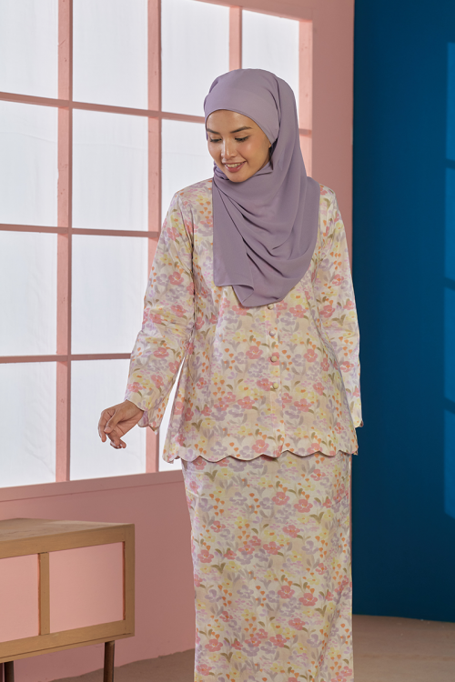 KURUNG FLEUR - TIFFANY IN LILAC