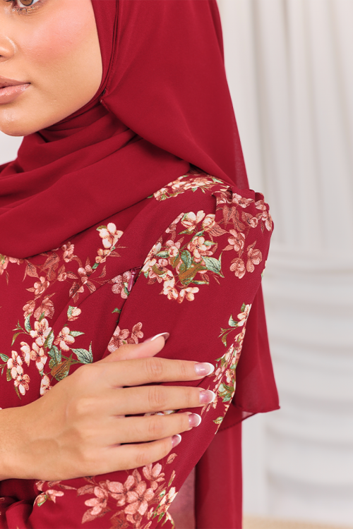 KURUNG MODISH - SARA IN MAROON