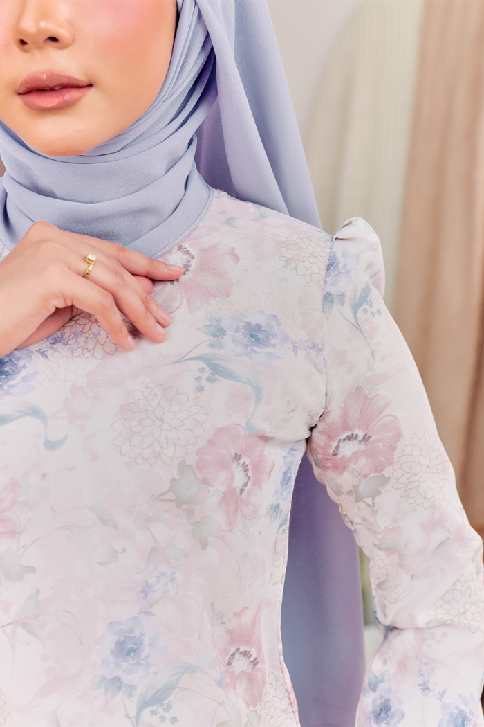 KURUNG STYLISH - LAURA IN DUSTY LILAC