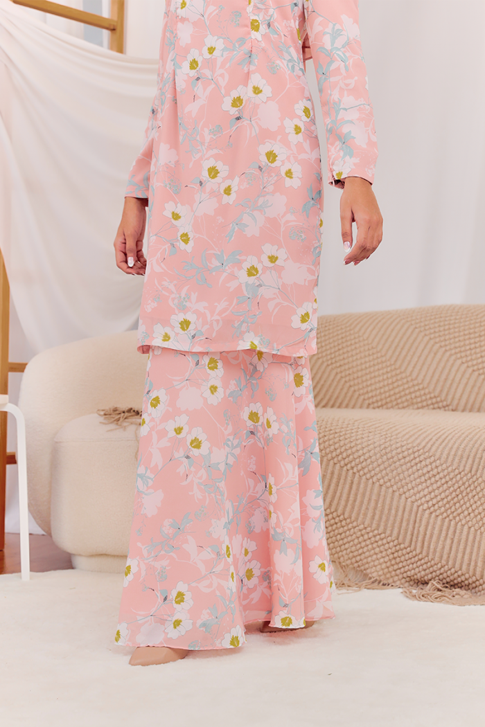 KURUNG MODISH - OLIVIA IN PINK PEACH