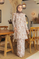 KURUNG FLORENCE - OLEANDER IN SOFT NUDE